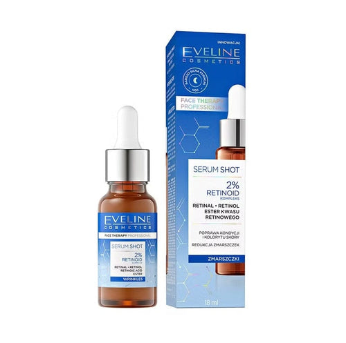 Eveline Serum Shot - Retinal - 2 % - Rynke-reducerende behandling Gua-sha.dk