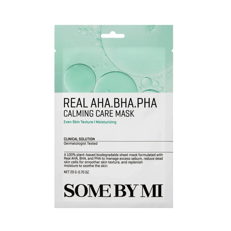 Some By Mi - Real AHA BHA PHA Calming Care Mask Gua-sha.dk