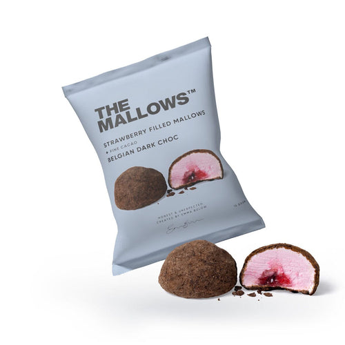 STRAWBERRY FILLED MALLOWS & BELGIAN DARK CHOC Gua-sha.dk