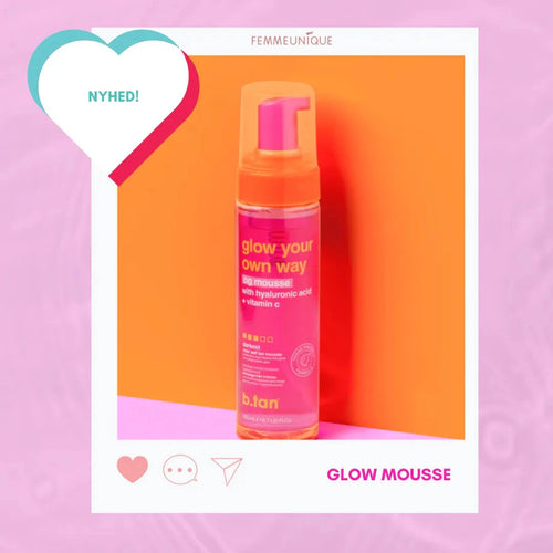 b.tan – glow your own way – og glow mousse (200ml) Gua-sha.dk