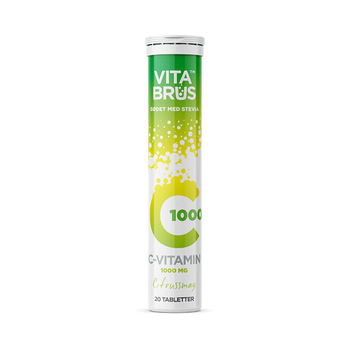 VitaBrus, C vitamin 1.000mg, 20 tabl. Gua-sha.dk