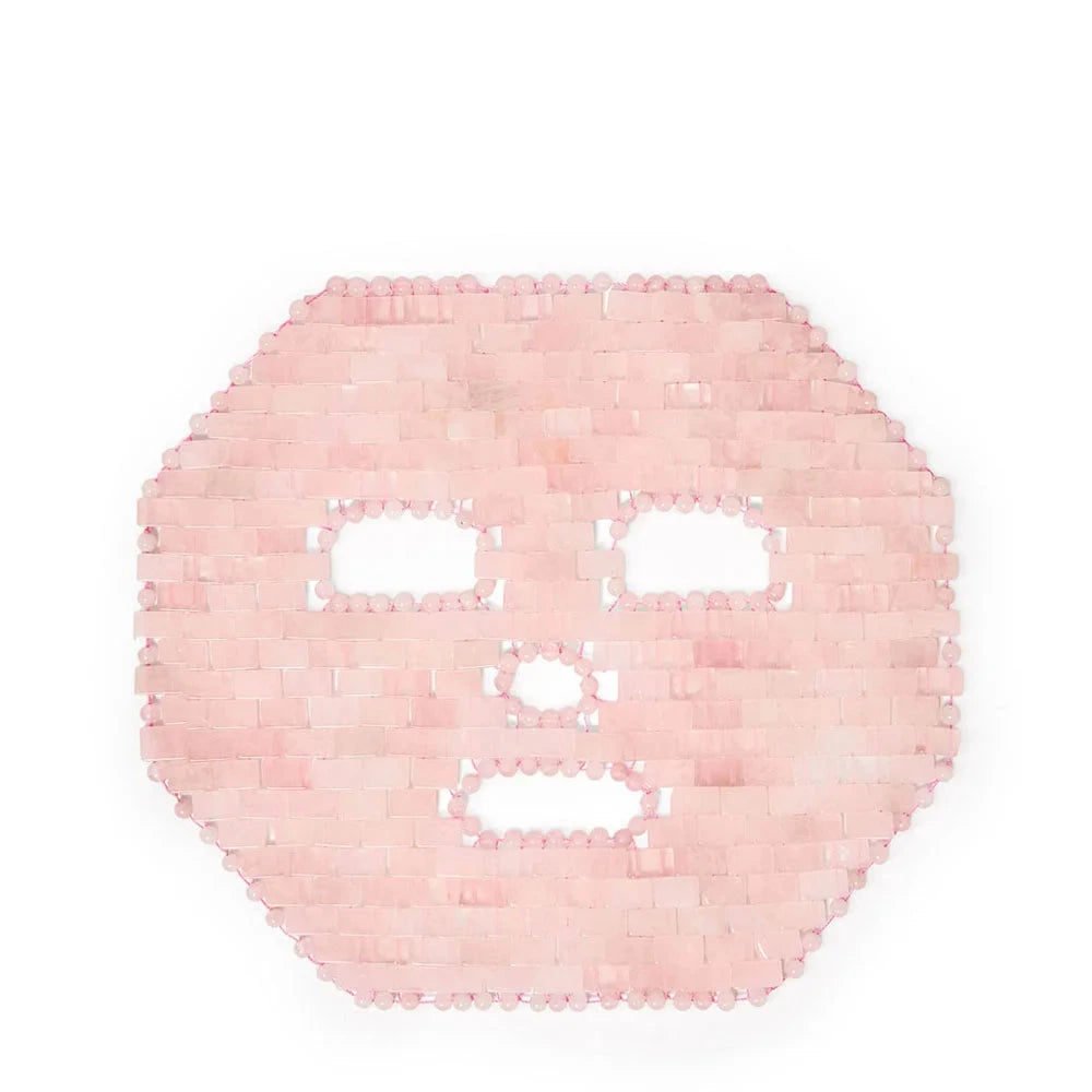 Rosenkvarts Ansigtsmaske (Full Size) Gua-sha.dk