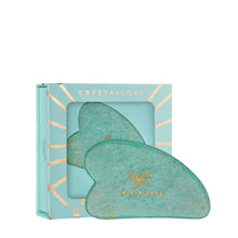 Indlæs billede til gallerivisning Crystallove Gua sha - amazonit - limited edition gua sha Gua-sha.dk
