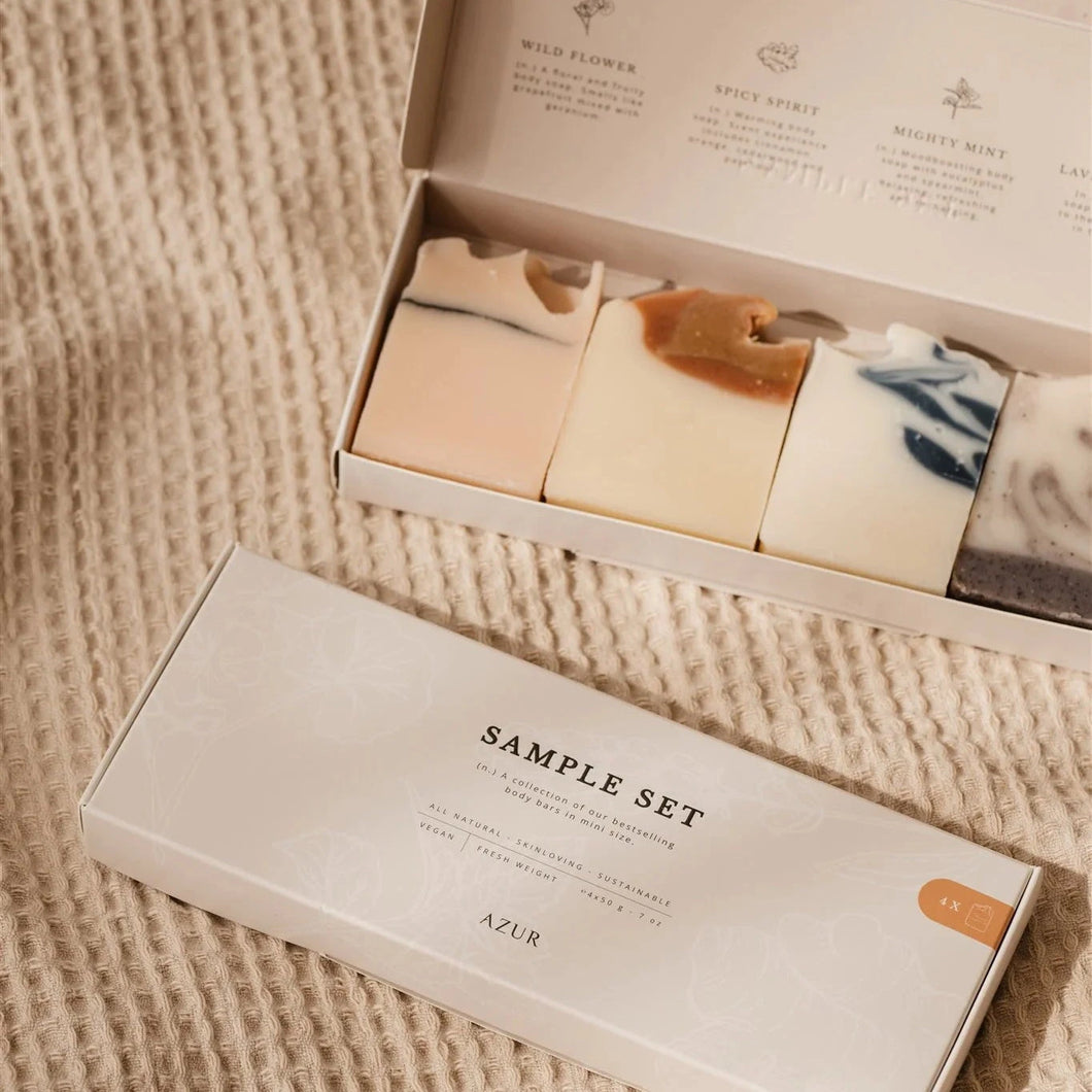 AZUR gæstesæber - pakke med 4 stk Gua-sha.dk
