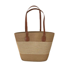 Indlæs billede til gallerivisning Nora sommertaske - By Stær - Beige/råhvid Gua-sha.dk

