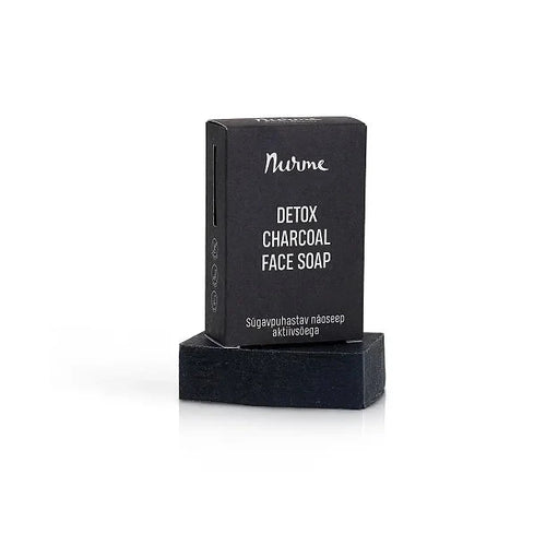 Nurme - Detox Charcoal Face Soap Gua-sha.dk