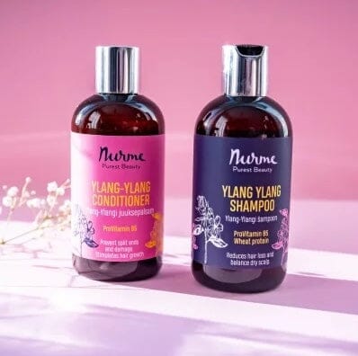 Økologisk shampoo & conditioner - Ylang Ylang - 2 X 250ml Gua-sha.dk