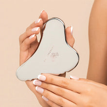 Indlæs billede til gallerivisning CRYSTALLOVE Body Gua Sha i rustfrit stål Gua-sha.dk
