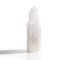 Indlæs billede til gallerivisning Selenit Lampe – ca. 20 cm (inkl. fatning og ledning) Gua-sha.dk
