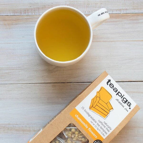 teapigs - organic chamomile flowers tea - dream on Gua-sha.dk