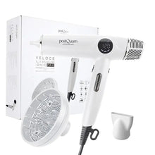 Indlæs billede til gallerivisning VELOCE SLIM Brushless Ionic Pro Hårtørrer – Kun 328g Gua-sha.dk
