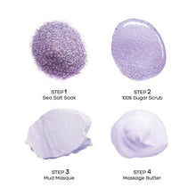 Indlæs billede til gallerivisning Pedi in a Box ( FODPLEJE 4 STEPS ) Lavendel Gua-sha.dk
