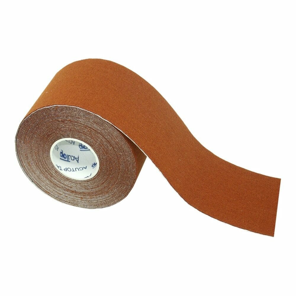 Smooth wrinkle tape ( Kinesiotape ) 5 cm - Brun Gua-sha.dk