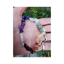 Indlæs billede til gallerivisning Krystal armbånd - SEVEN CHAKRA Gua-sha.dk

