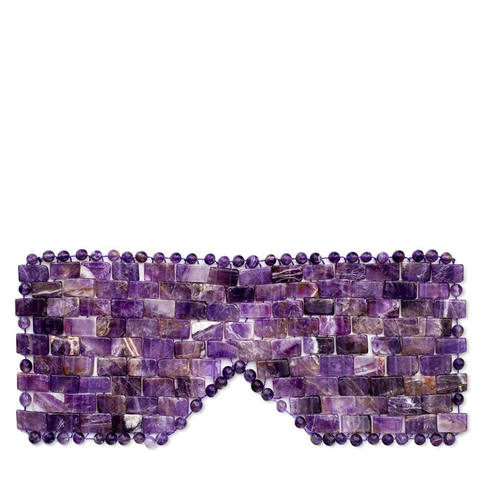 Crystallove - Amethyst øjenmaske Gua-sha.dk