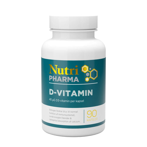 Nutripharma D3-Vitamin 90 Kaps Gua-sha.dk