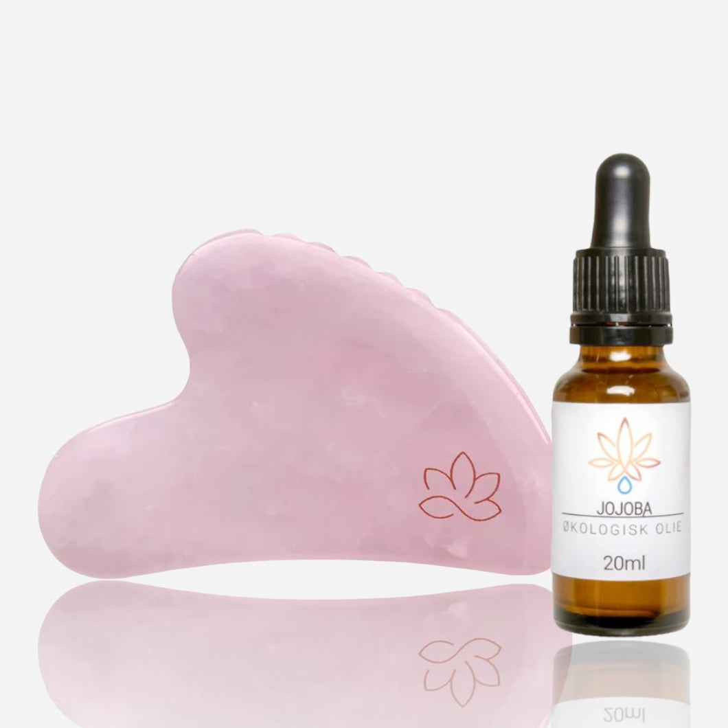 Gua Sha kit, Elise Rosakvarts - gua-sha.dk Gua-sha.dk