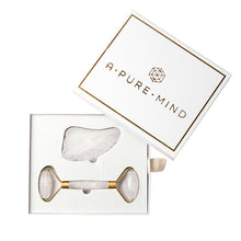 Indlæs billede til gallerivisning A Pure Mind Repair Gaveæske - bjergkrystal Gua-sha.dk
